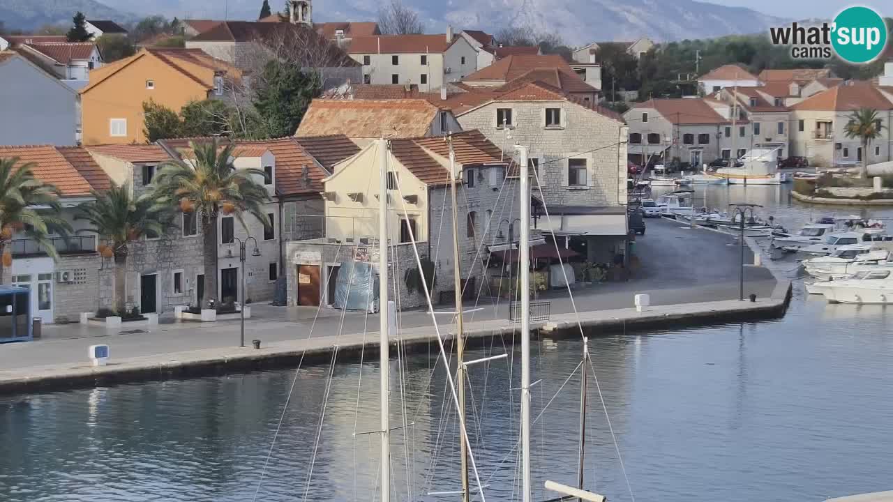 Web kamera Hvar Vrboska marina | otok Hvar | Dalmacija