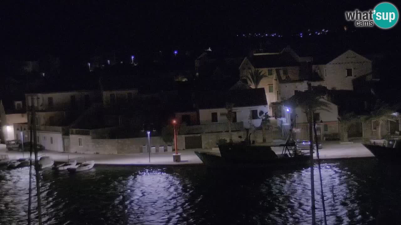 Livecam Hvar Vrboska marina | Île de Hvar | Dalmatia