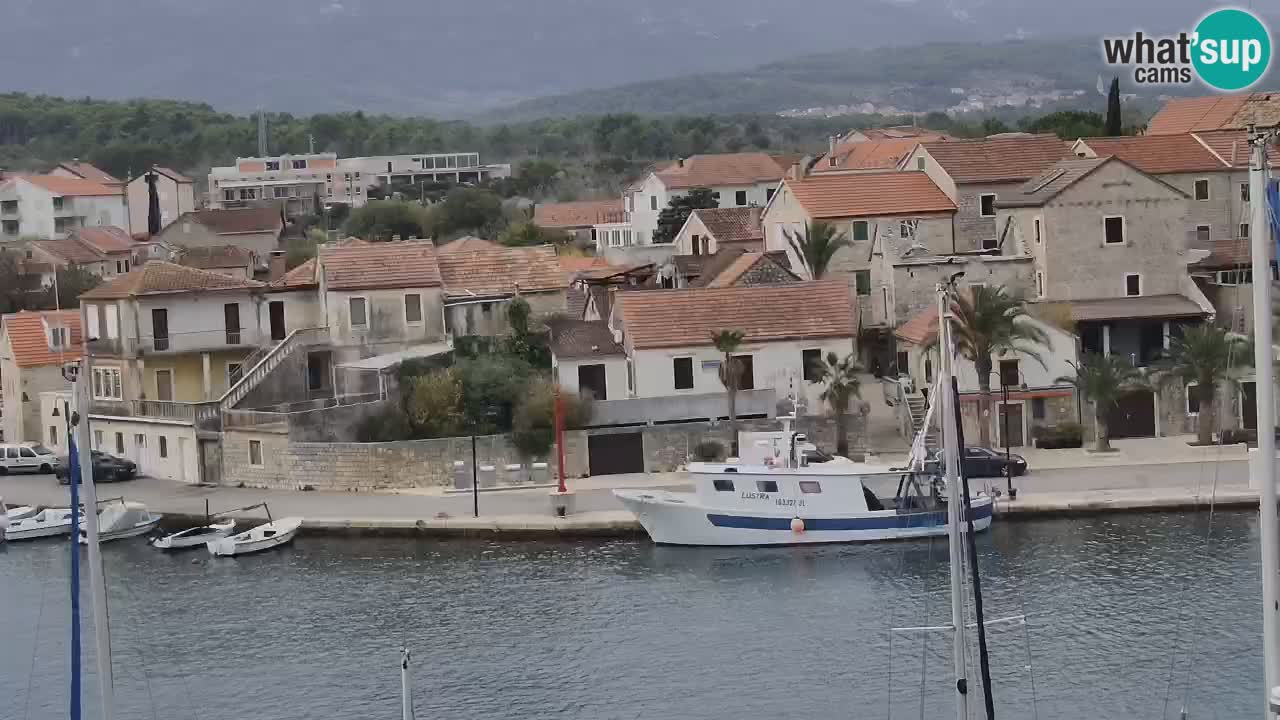 Webcam Hvar Vrboska marina | Dalmazia