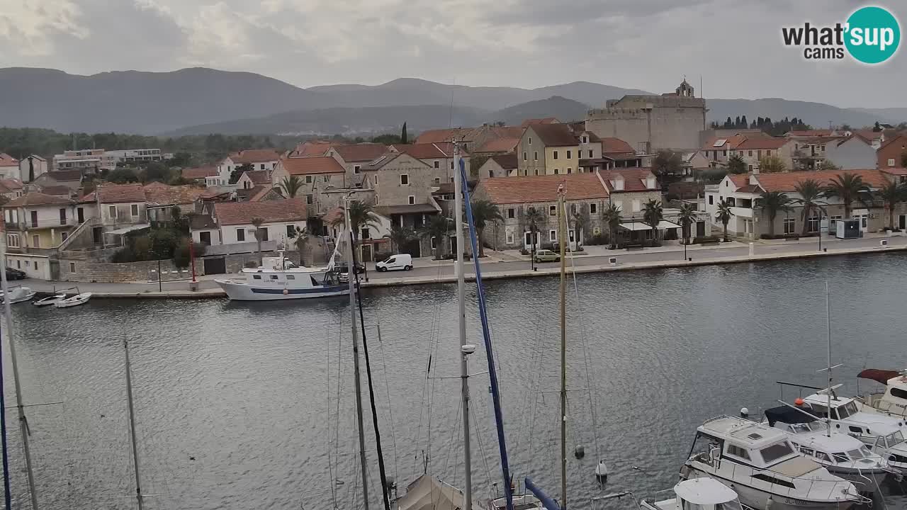 Webcam Vrboska marina | Hvar Insel | Dalmatien