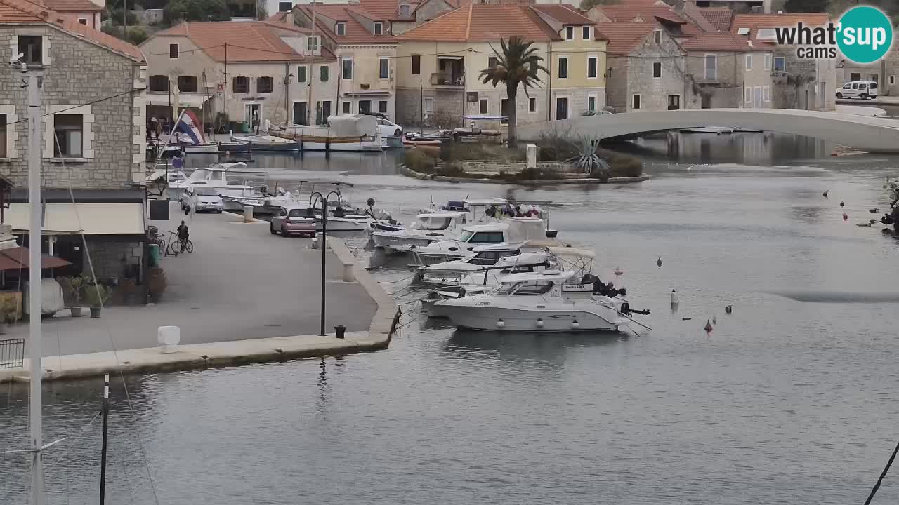 Webcam Hvar Vrboska marina | Dalmazia