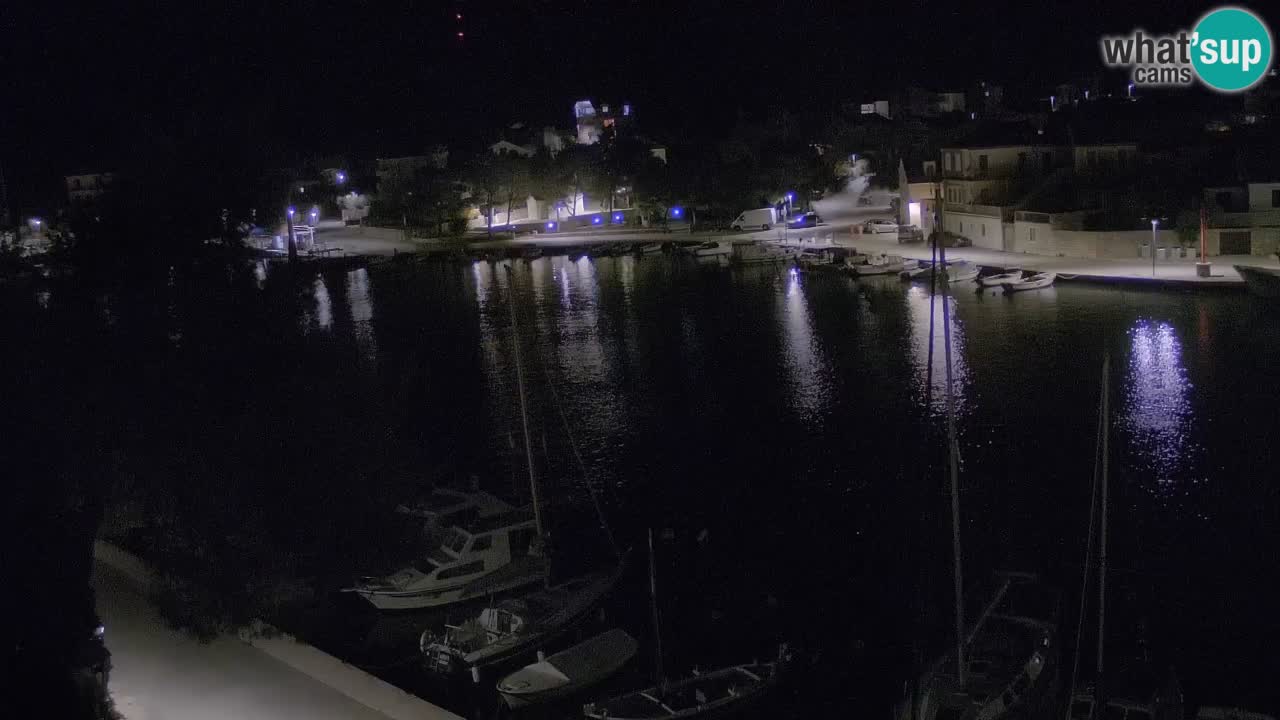 Livecam Hvar Vrboska marina | Île de Hvar | Dalmatia