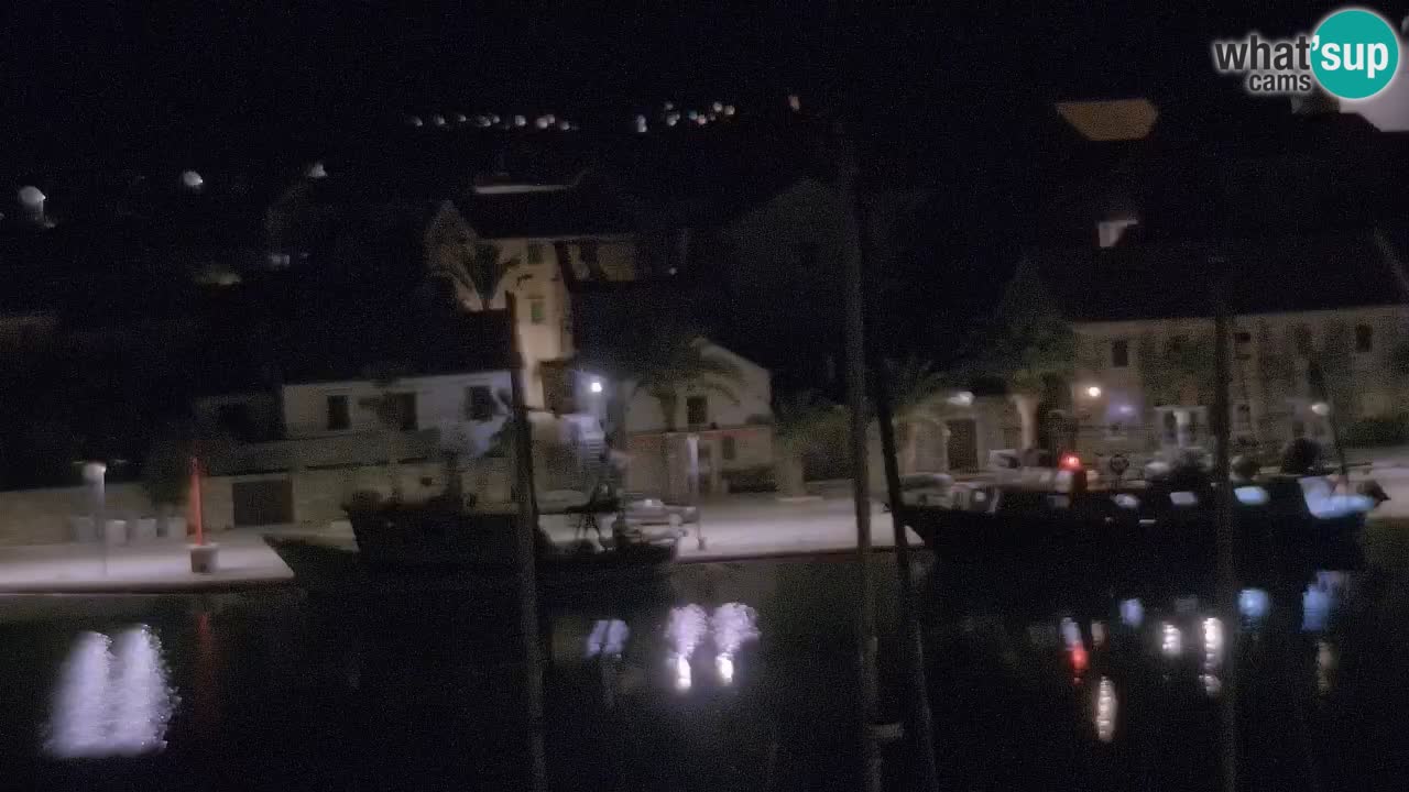 Webcam Hvar Vrboska marina | Dalmazia