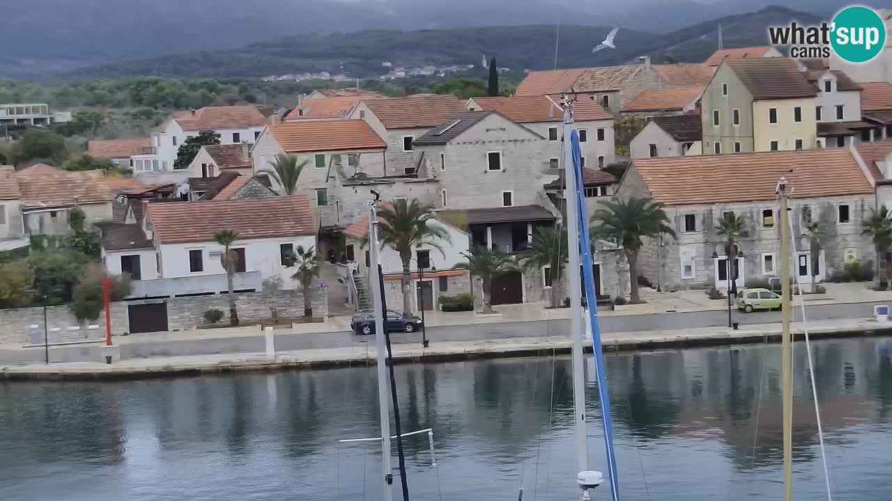 Webcam Hvar Vrboska marina | Dalmazia