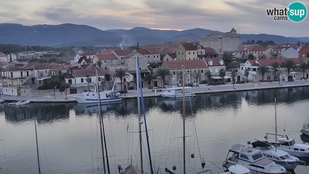 Livecam Vrboska marina | Hvar island | Dalmatia