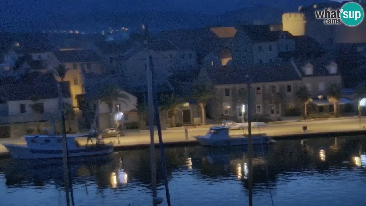 Livecam Hvar Vrboska marina | Île de Hvar | Dalmatia