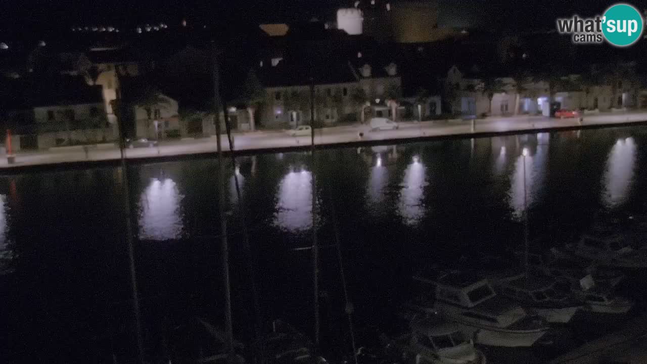 Webcam Hvar Vrboska marina | Dalmazia