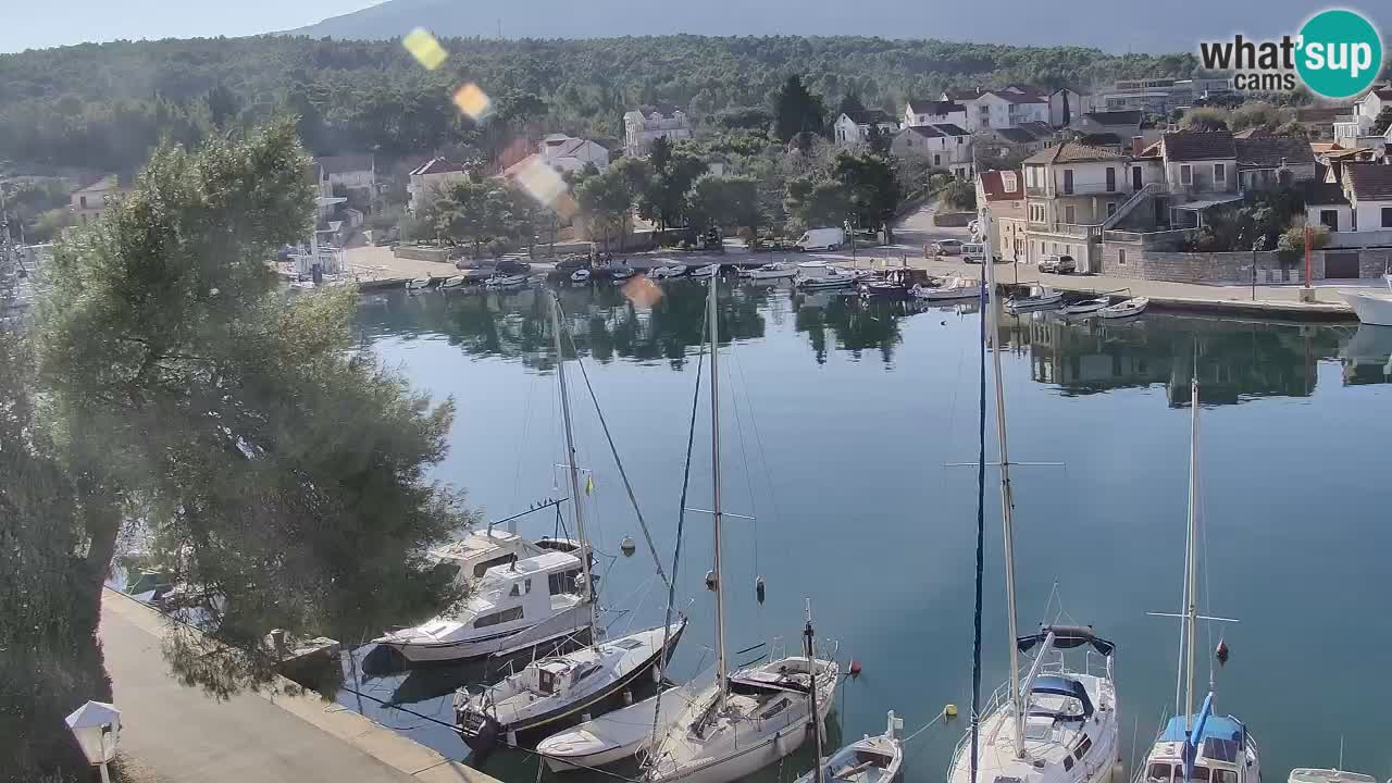 Livecam Vrboska marina | Hvar island | Dalmatia