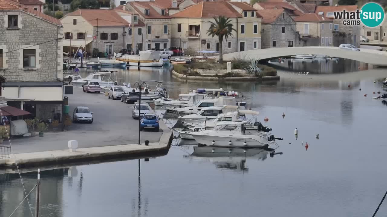 Webcam Vrboska marina | Hvar Insel | Dalmatien