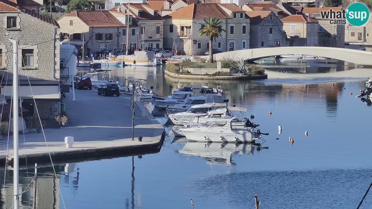 Livecam Vrboska marina | Hvar island | Dalmatia