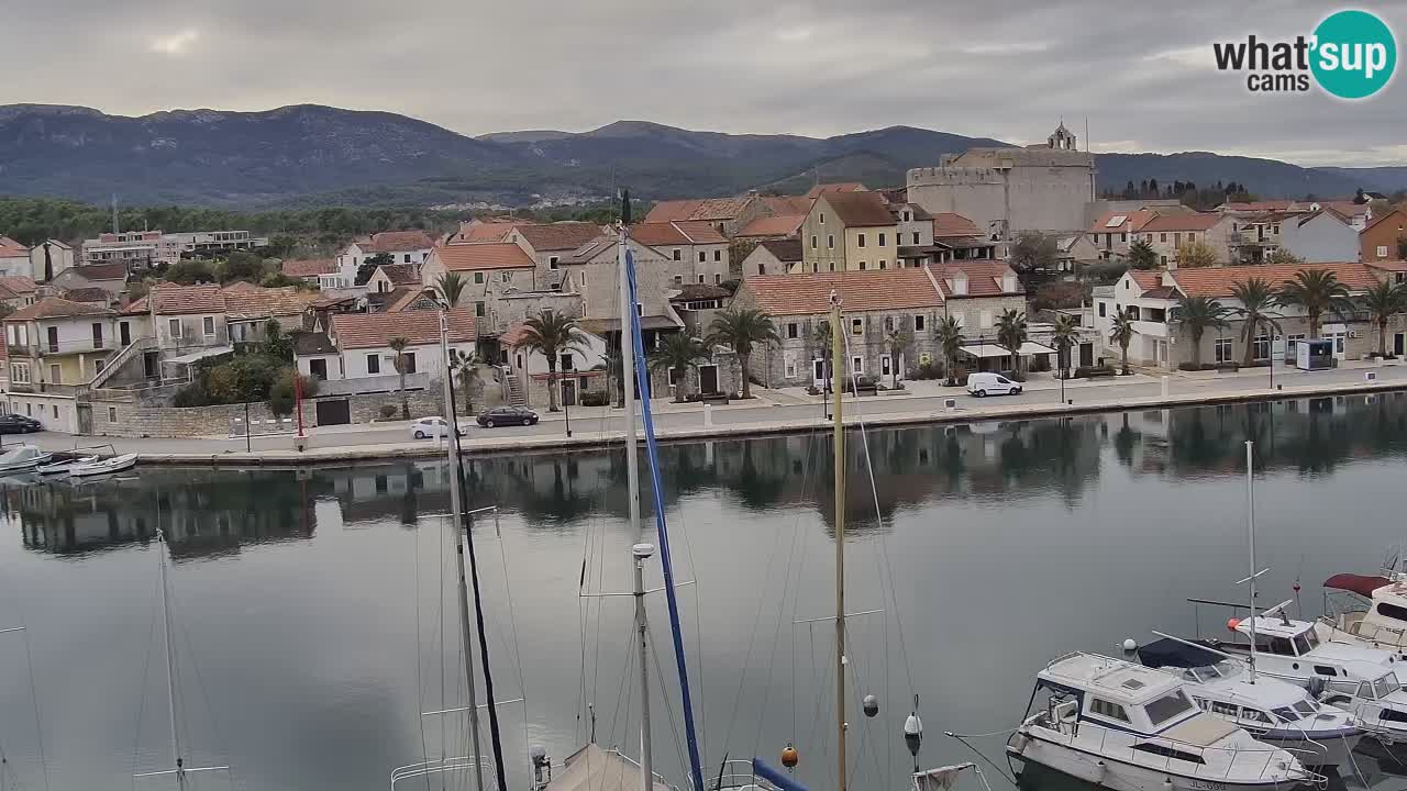 Livecam Hvar Vrboska marina | Île de Hvar | Dalmatia