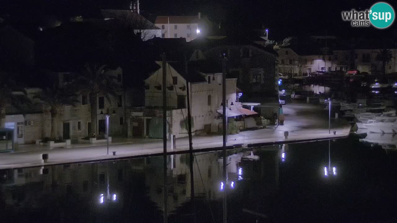 Webcam Hvar Vrboska marina | Dalmazia