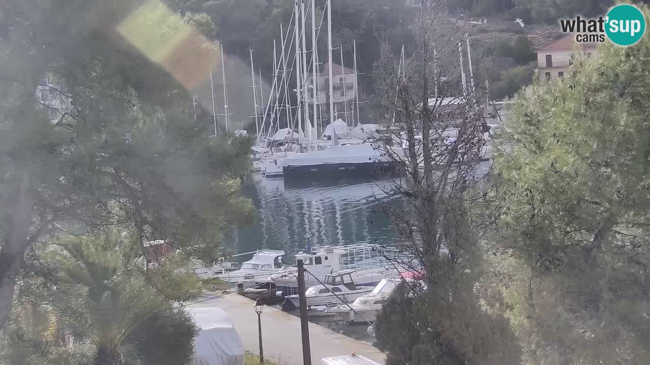Webcam Hvar Vrboska marina | Dalmazia