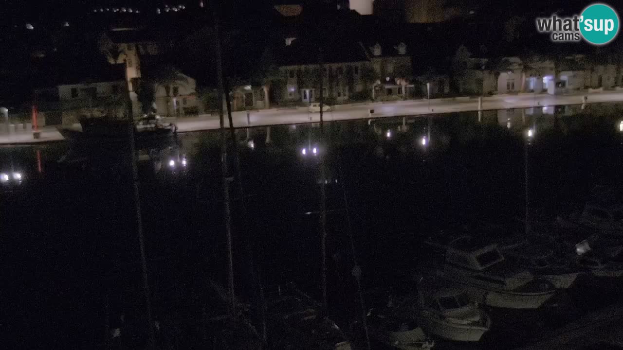 Livecam Hvar Vrboska marina | Île de Hvar | Dalmatia