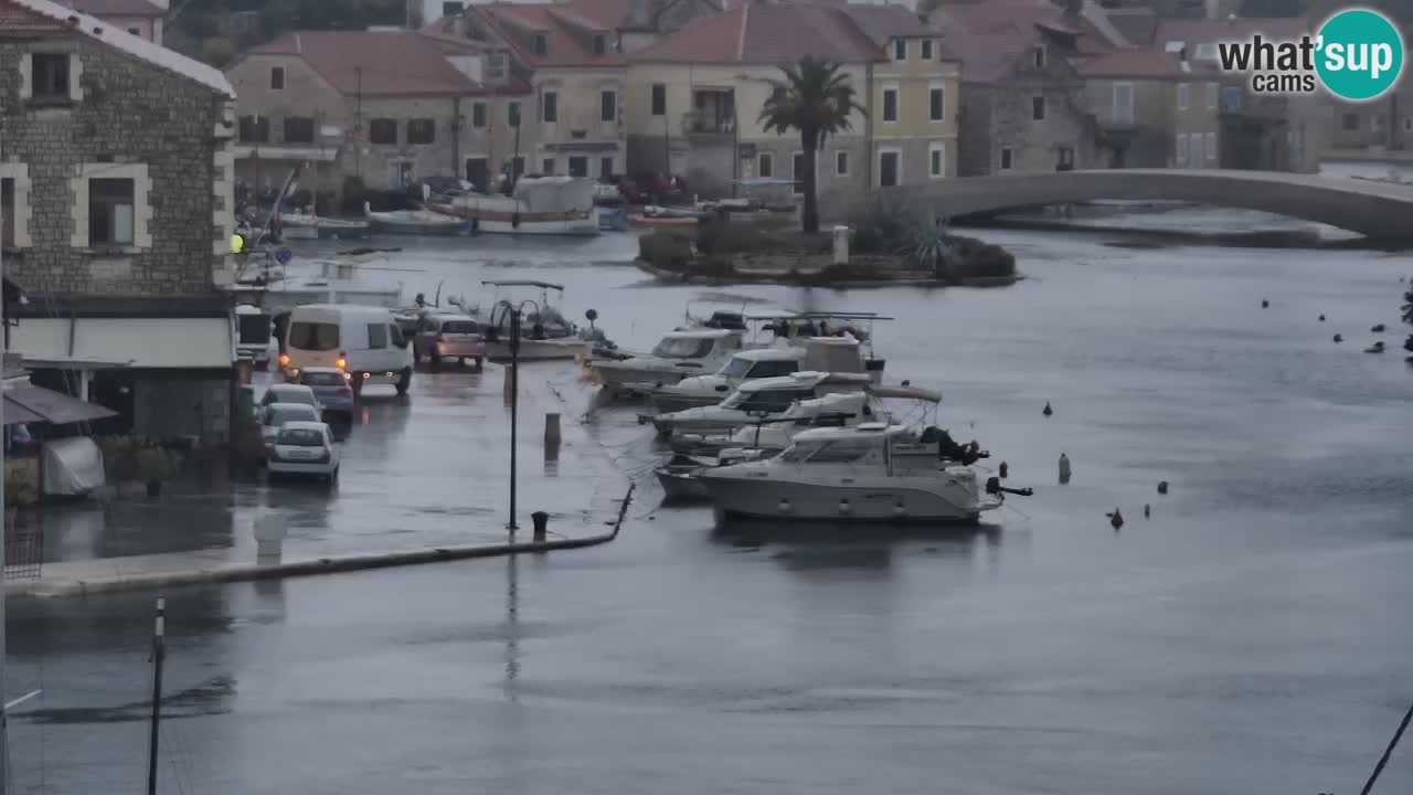 Webcam Vrboska marina | Hvar Insel | Dalmatien