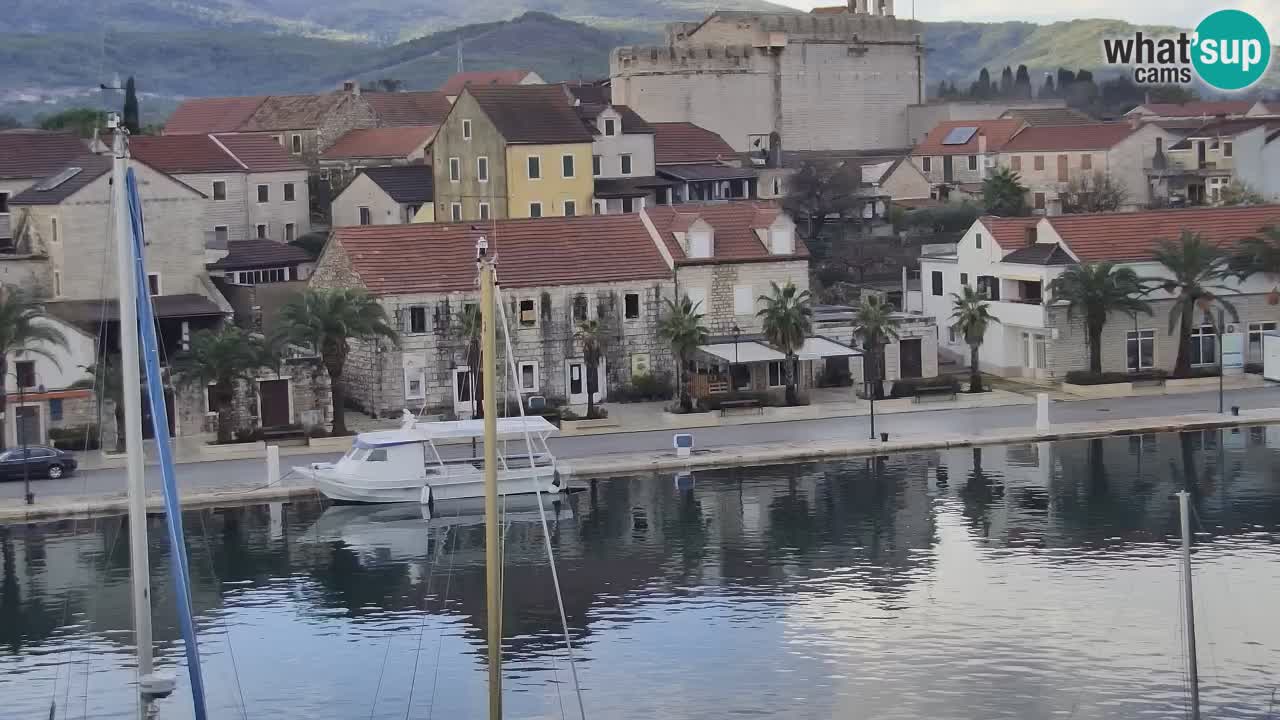 Webcam Vrboska marina | Hvar Insel | Dalmatien