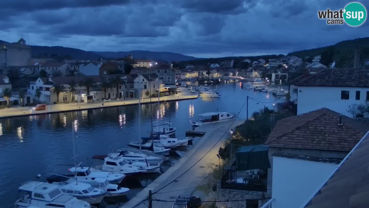 Webcam Hvar Vrboska marina | Dalmazia
