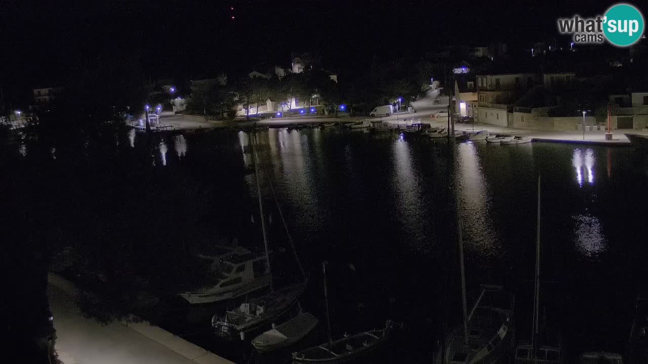 Webcam Vrboska marina | Hvar Insel | Dalmatien