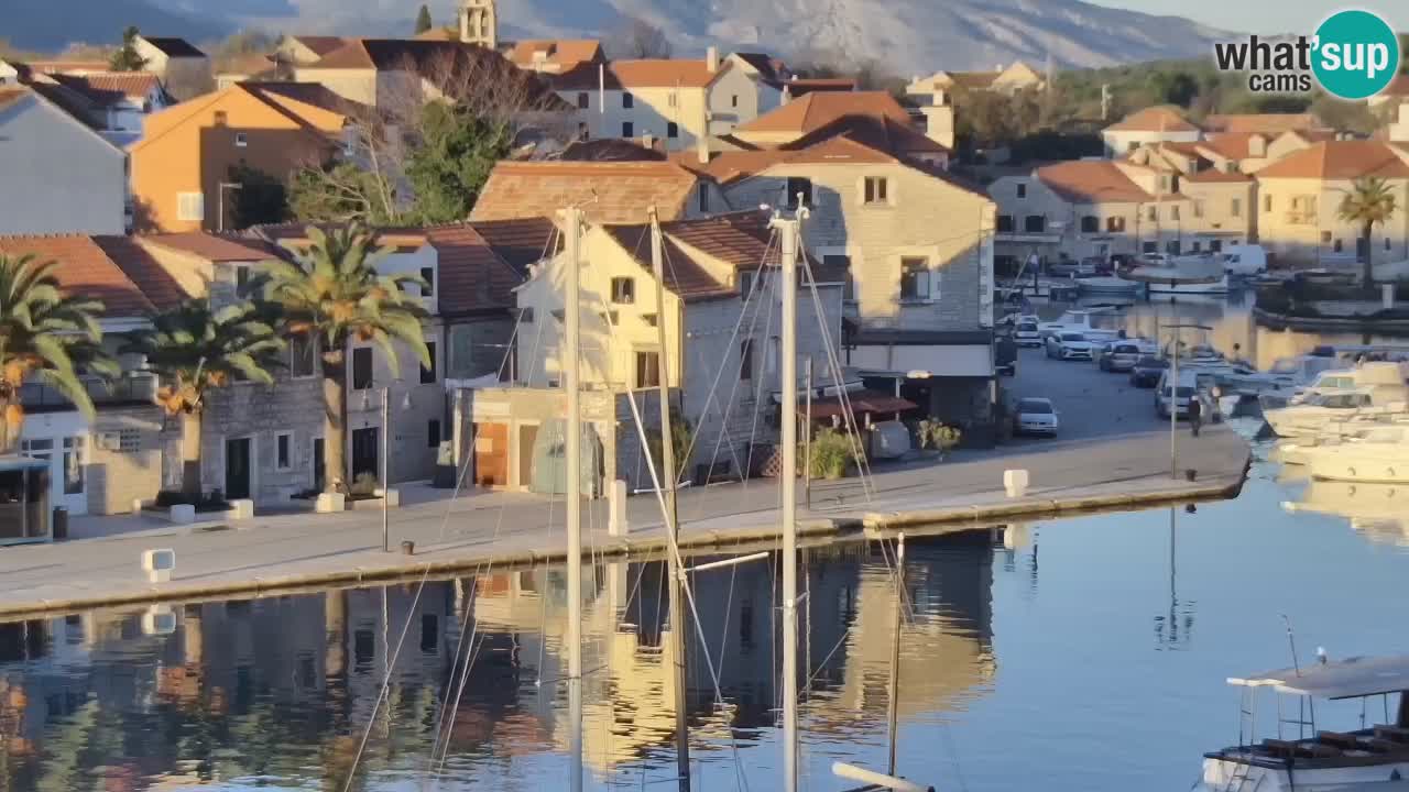 Web kamera Hvar Vrboska marina | otok Hvar | Dalmacija