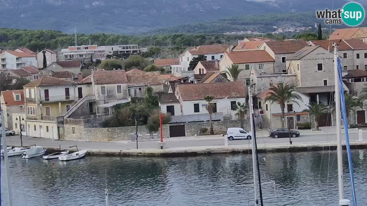 Webcam Vrboska marina | Hvar Insel | Dalmatien