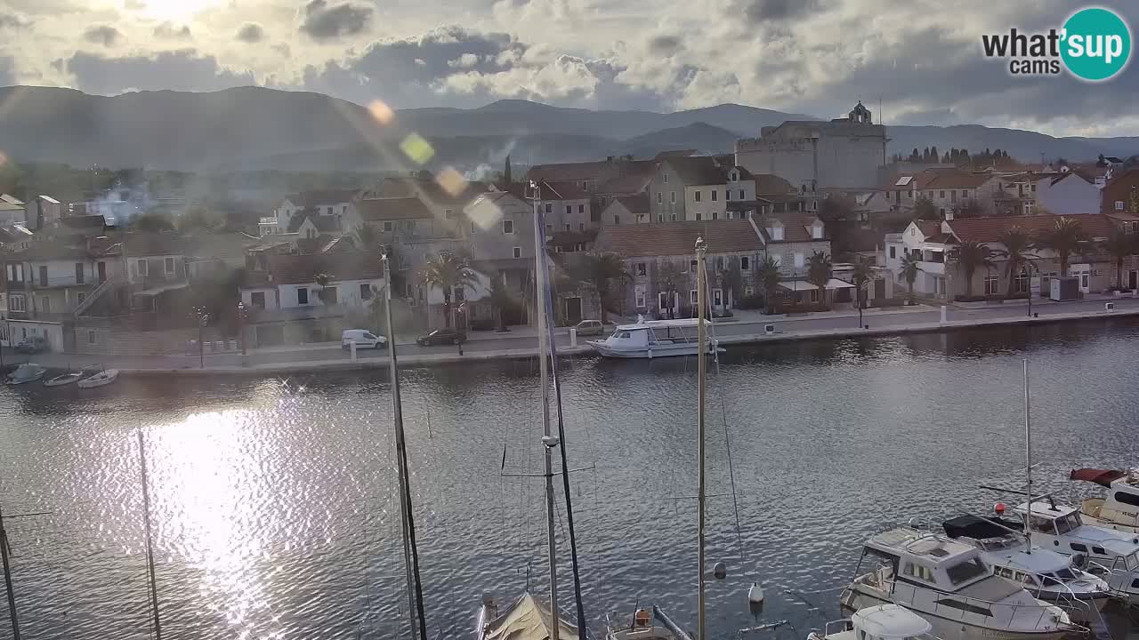Webcam Vrboska marina | Hvar Insel | Dalmatien