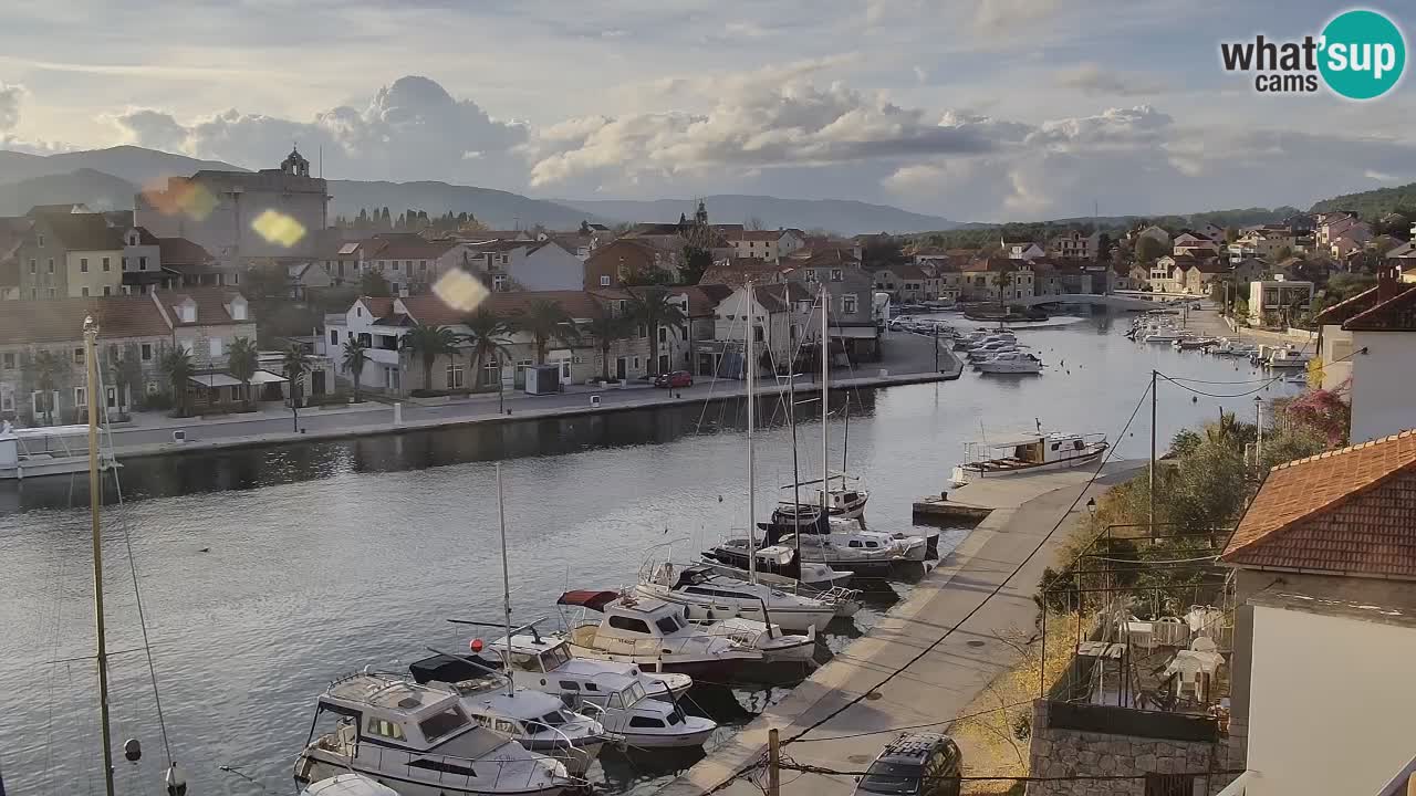 Webcam Vrboska marina | Hvar Insel | Dalmatien