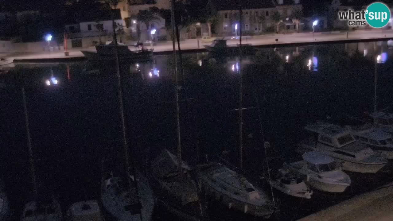 Webcam Vrboska marina | Hvar Insel | Dalmatien