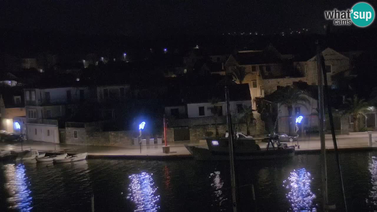 Webcam Vrboska marina | Hvar Insel | Dalmatien