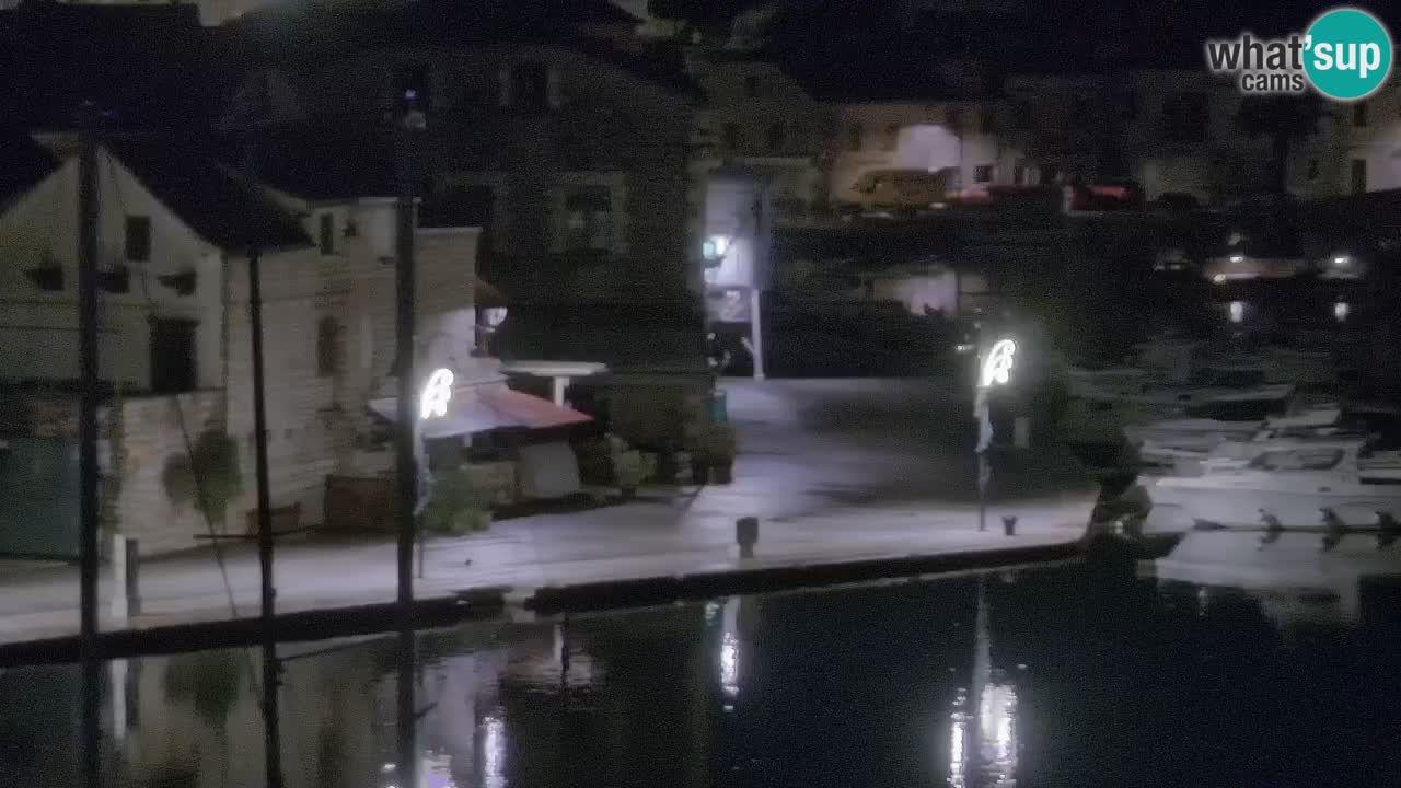 Livecam Hvar Vrboska marina | Île de Hvar | Dalmatia