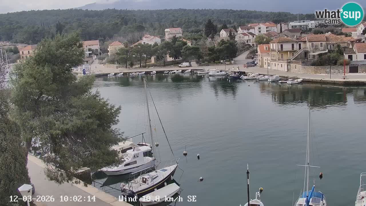 Livecam Vrboska marina | Hvar island | Dalmatia