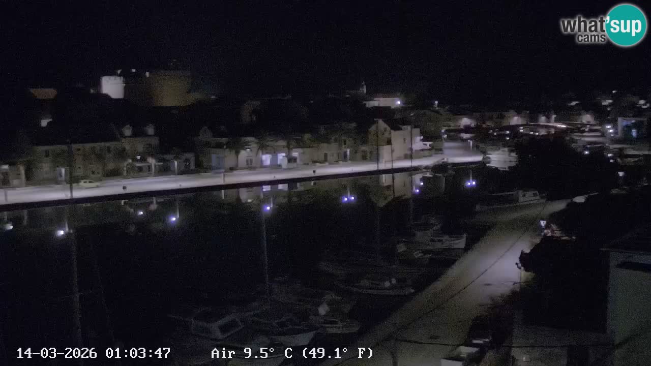 Livecam Vrboska marina | Hvar island | Dalmatia
