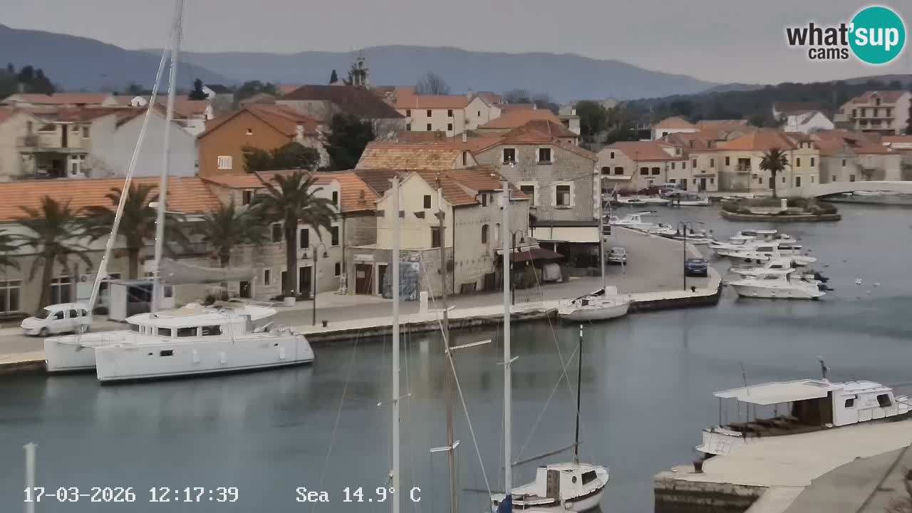 Livecam Vrboska marina | Hvar island | Dalmatia
