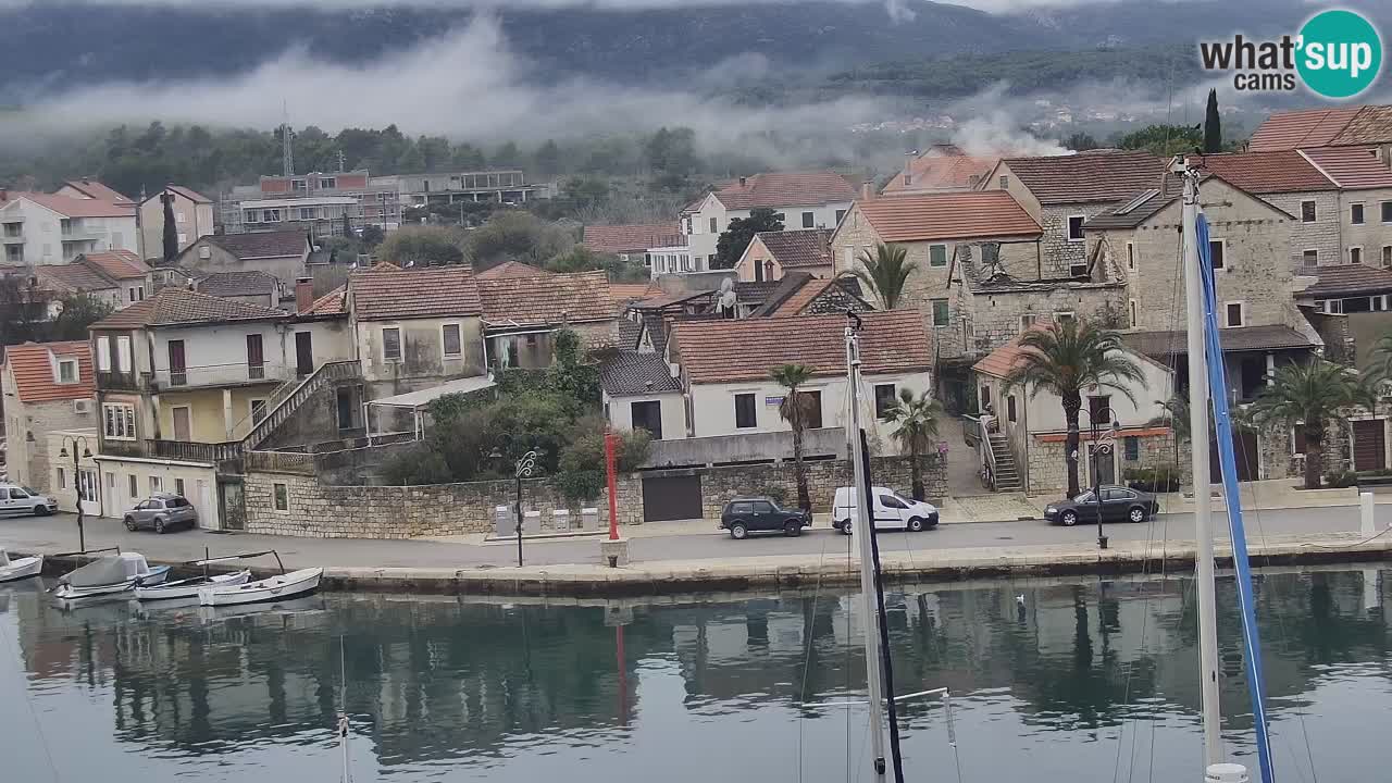 Webcam Vrboska marina | Hvar Insel | Dalmatien
