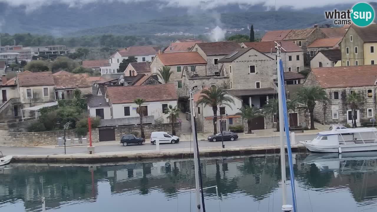 Webcam Vrboska marina | Hvar Insel | Dalmatien