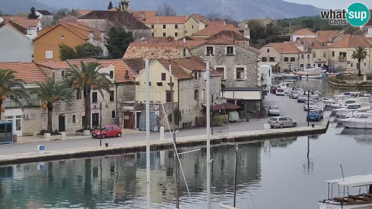Webcam Hvar Vrboska marina | Dalmazia