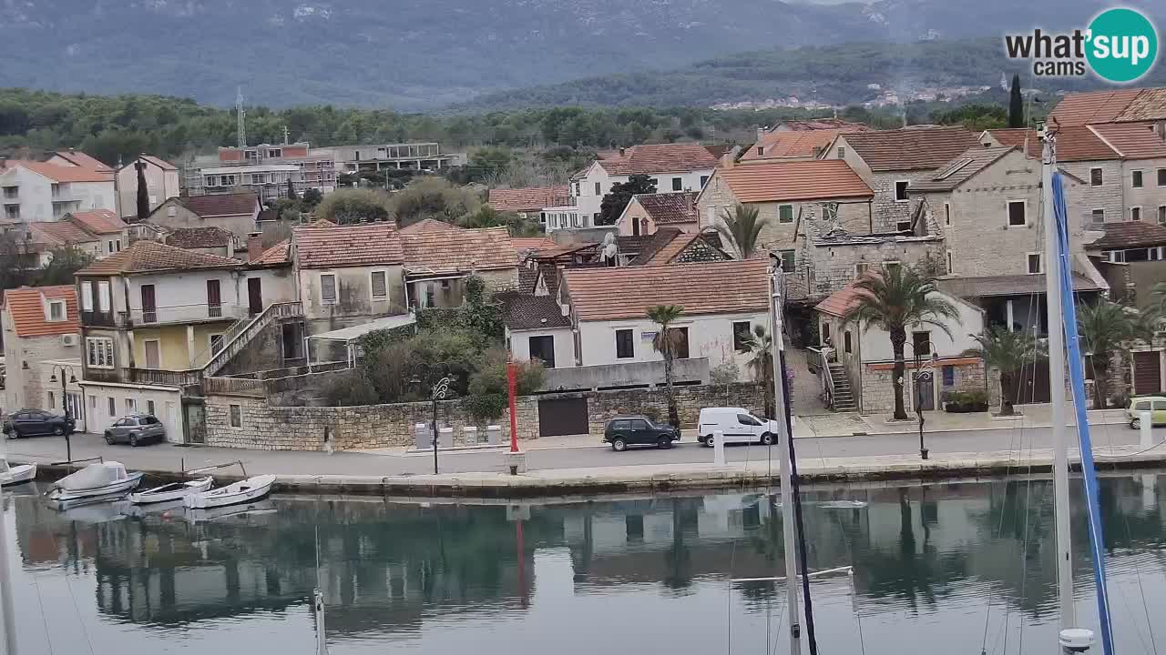 Livecam Vrboska marina | Hvar island | Dalmatia
