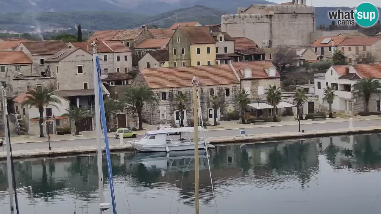Webcam Hvar Vrboska marina | Dalmazia
