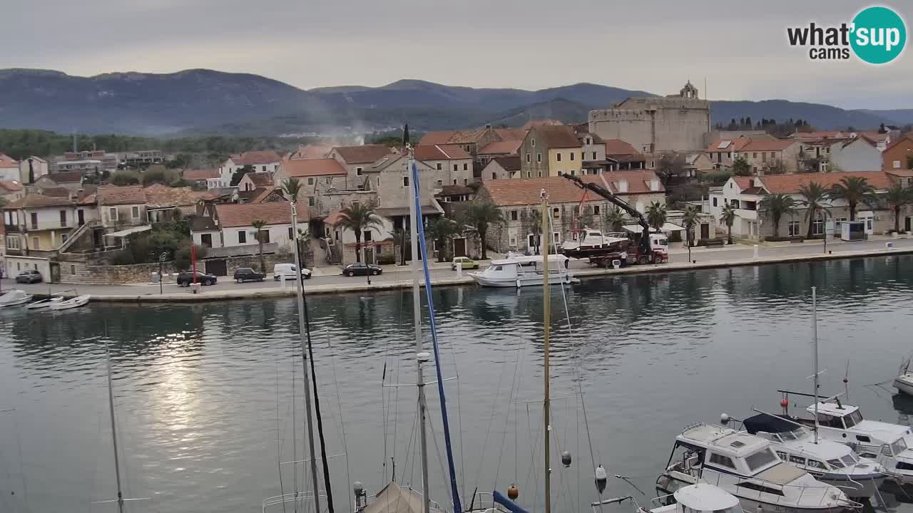 Web kamera Hvar Vrboska marina | otok Hvar | Dalmacija