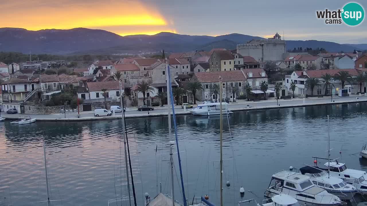 Livecam Vrboska marina | Hvar island | Dalmatia