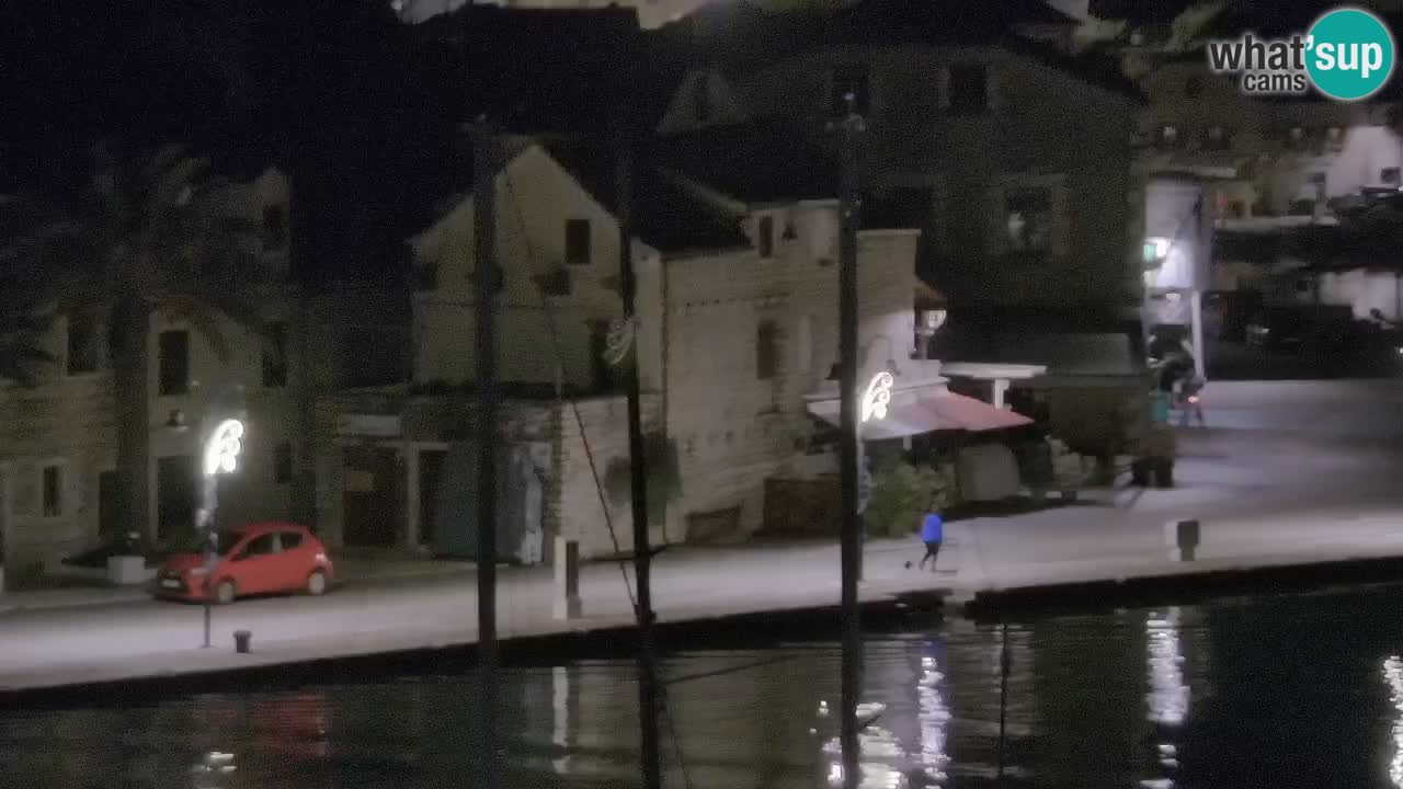 Webcam Vrboska marina | Hvar Insel | Dalmatien