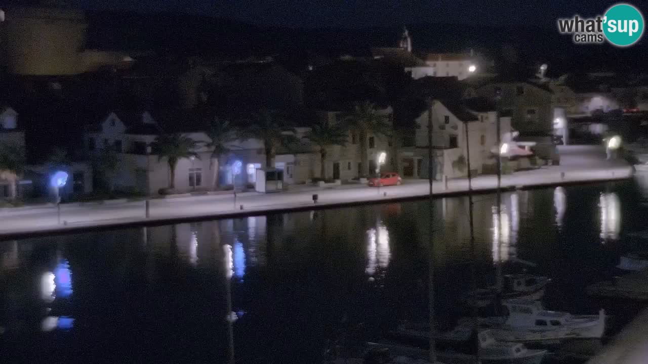 Webcam Vrboska marina | Hvar Insel | Dalmatien