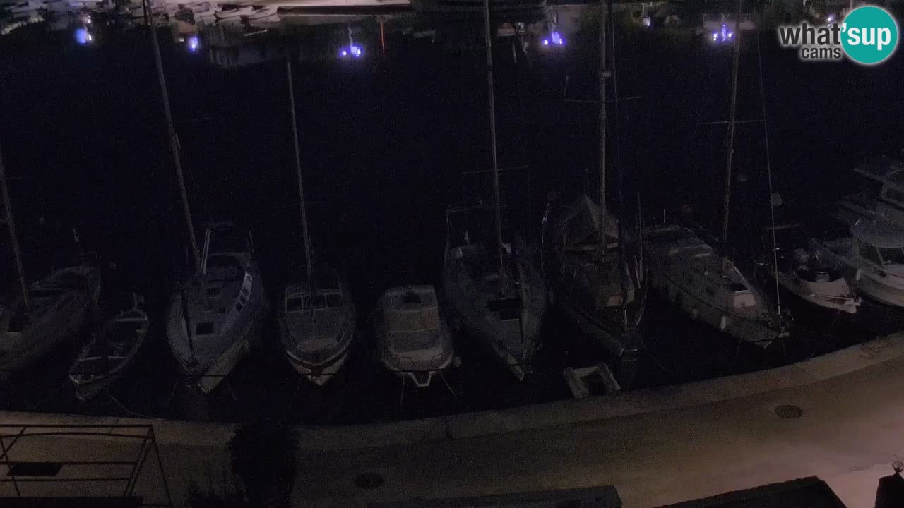 Webcam Vrboska marina | Hvar Insel | Dalmatien