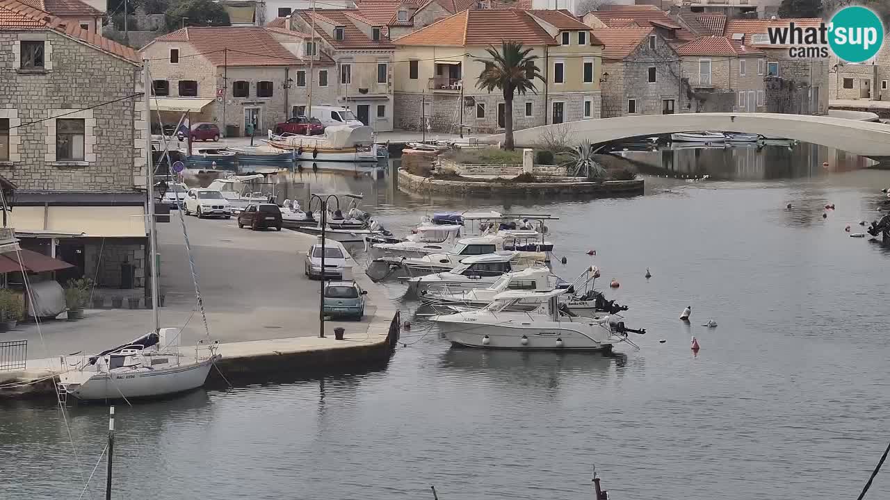 Webcam Hvar Vrboska marina | Dalmazia