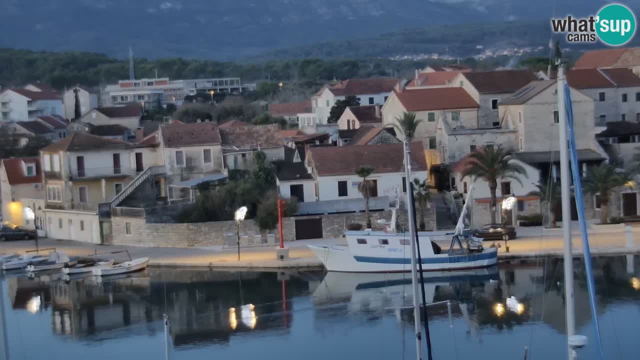 Livecam Vrboska marina | Hvar island | Dalmatia