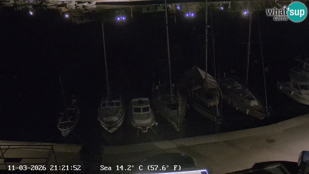 Livecam Vrboska marina | Hvar island | Dalmatia