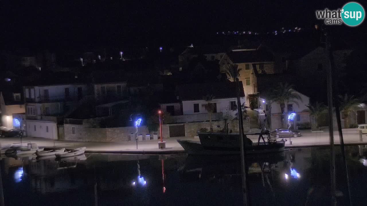 Webcam Vrboska marina | Hvar Insel | Dalmatien