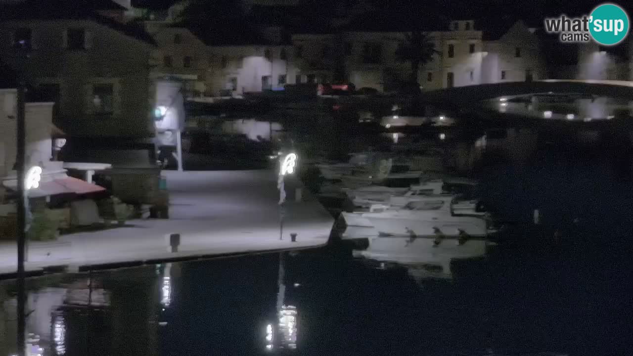 Livecam Hvar Vrboska marina | Île de Hvar | Dalmatia