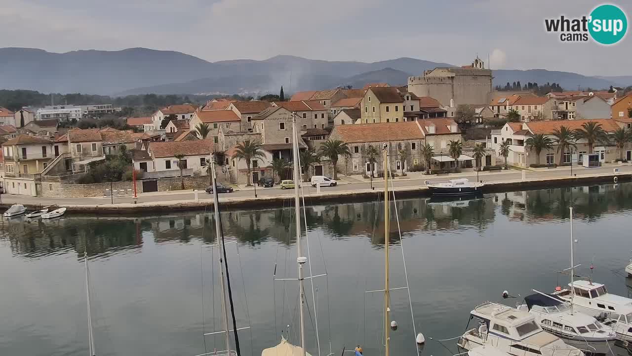 Livecam Vrboska marina | Hvar island | Dalmatia
