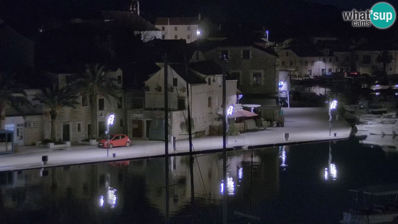 Webcam Vrboska marina | Hvar Insel | Dalmatien