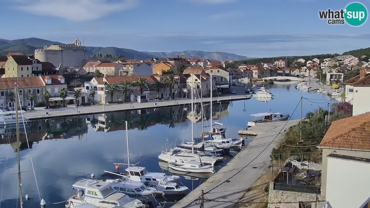Web kamera Hvar Vrboska marina | otok Hvar | Dalmacija
